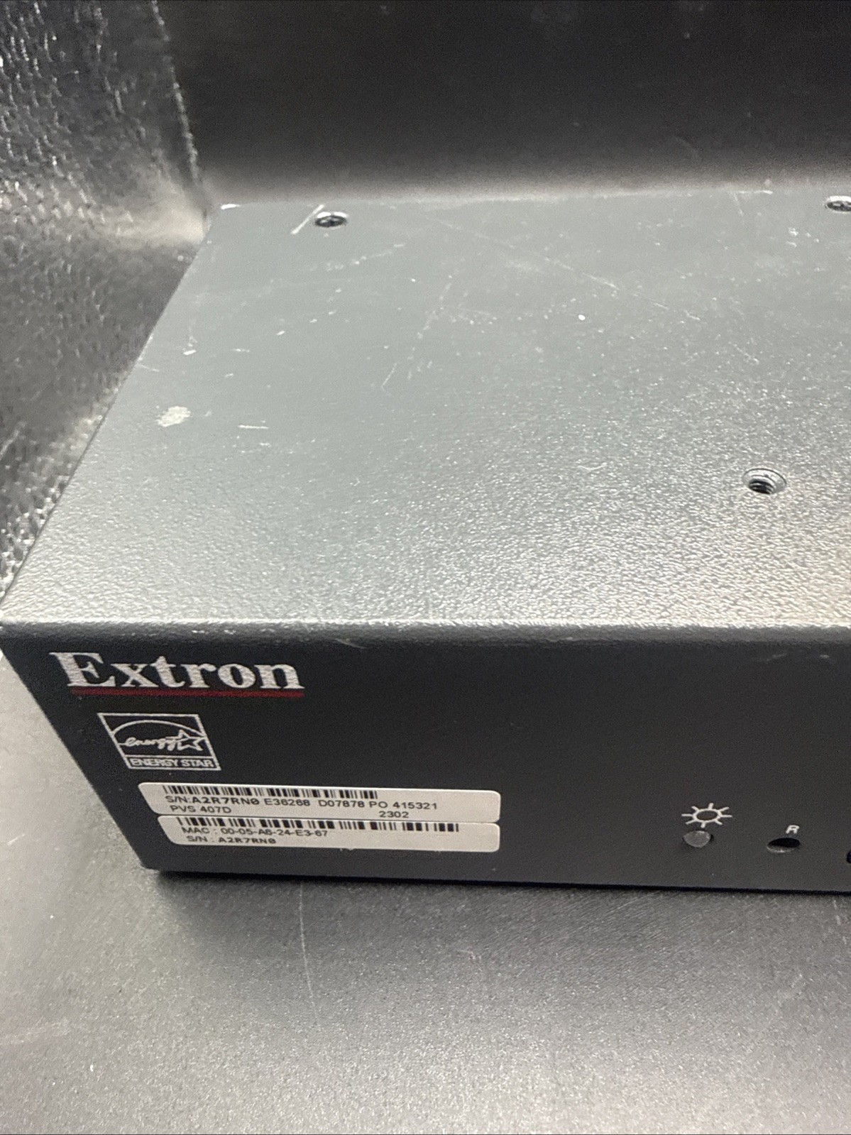 Extron PVS 407D Polevault Digital Switcher No Power Adapter