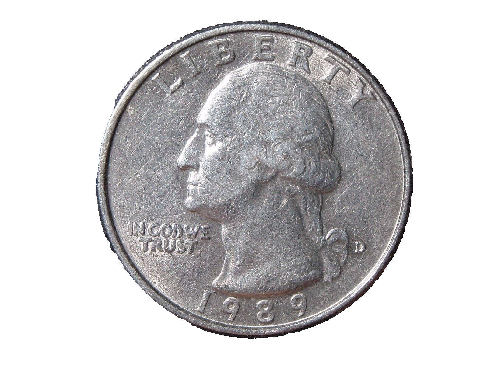 1989-D WASHINGTON QUARTER #3