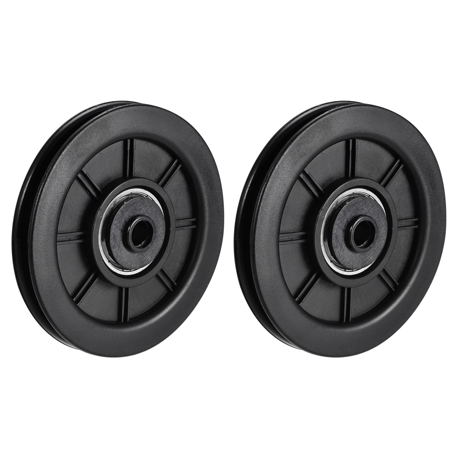 100mm Bearing Pulley Wheel Cable Fitness Equipment Accessories 2pcs