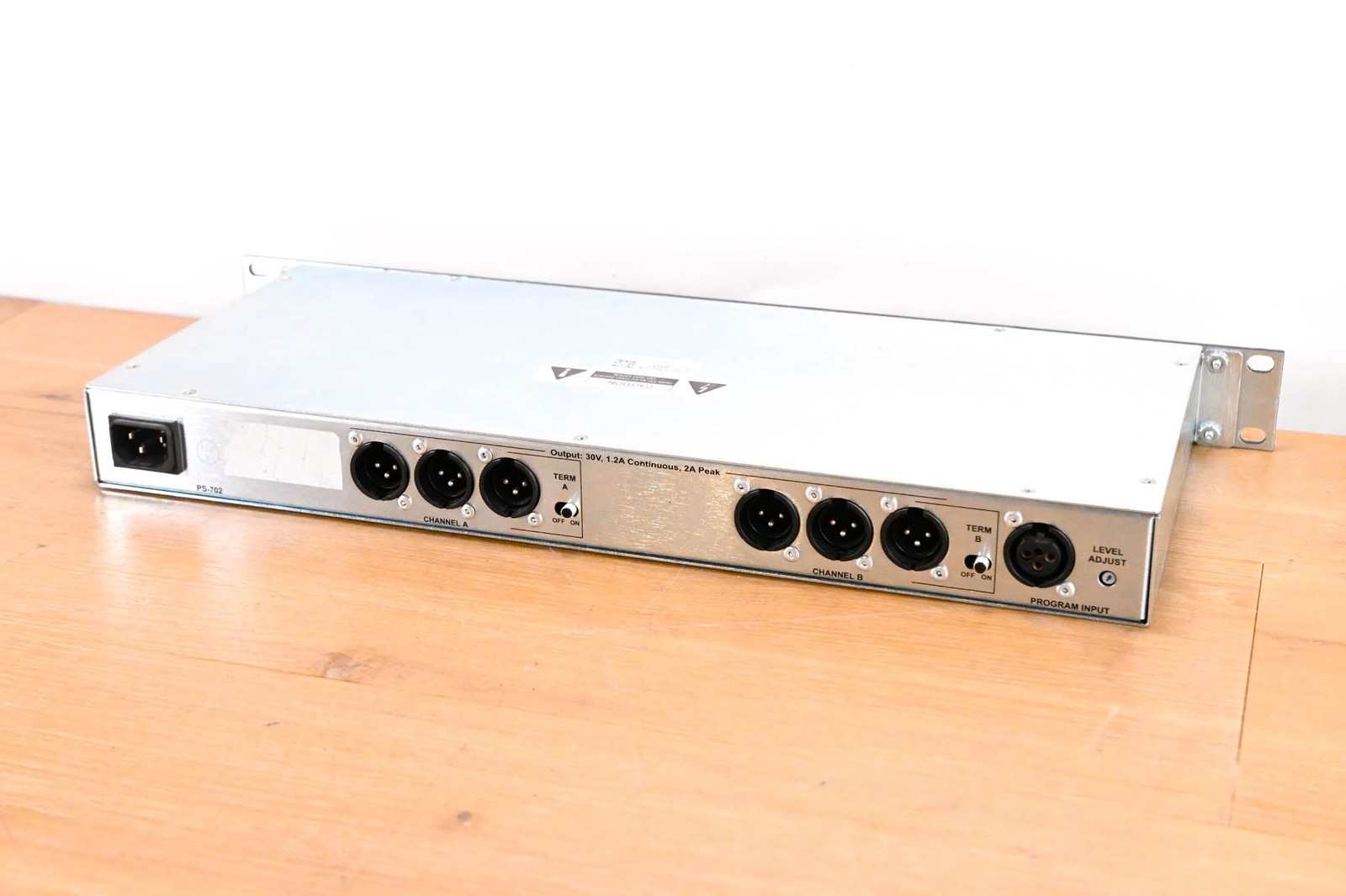 Clear-Com PS-702 2-Channel Intercom Power Supply CG01PYM