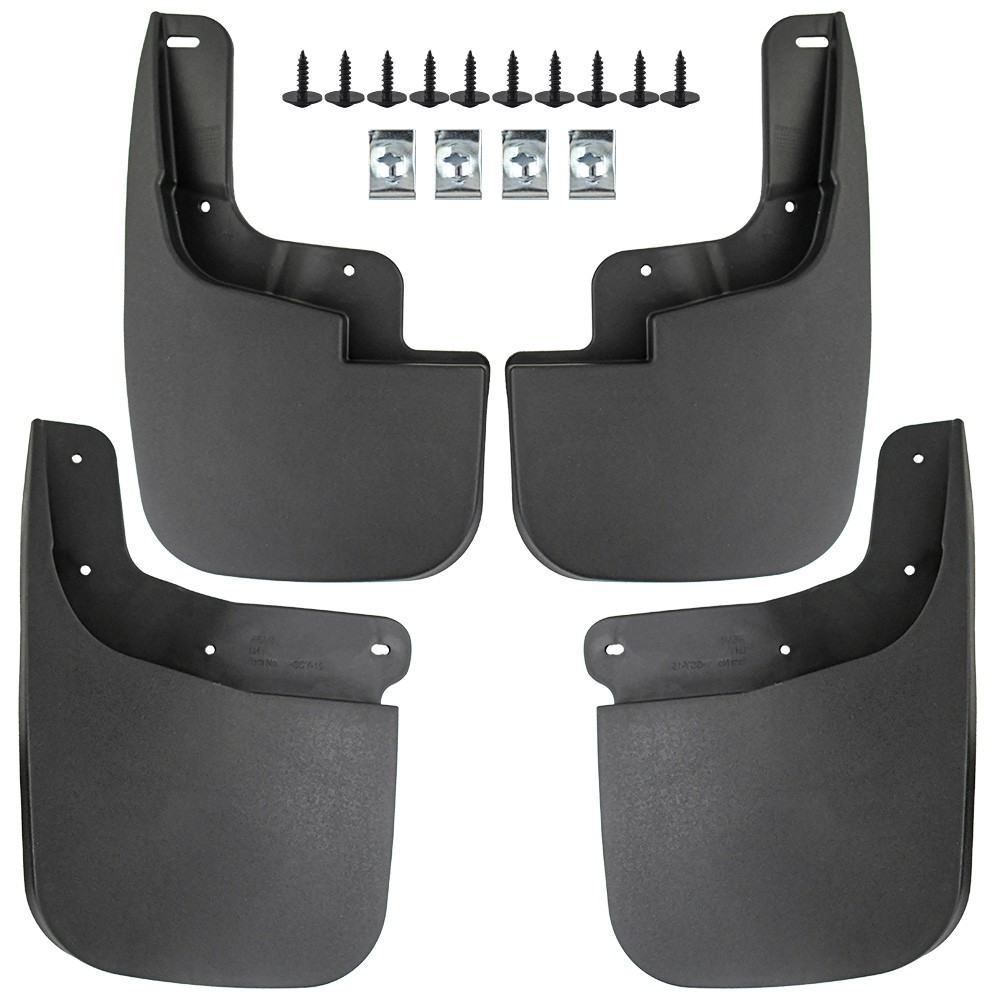 Durable 4x Mud Flaps Splash Guards for 2015-2022 Chevrolet Colorado Canyon