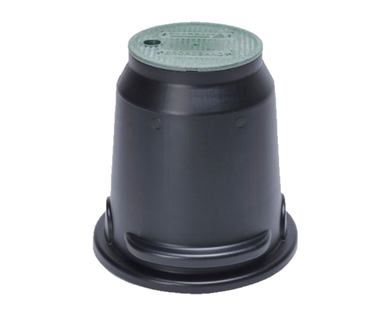 Channell GLB610 Grade Level Box Small Round Plastic 6"x10" Underground