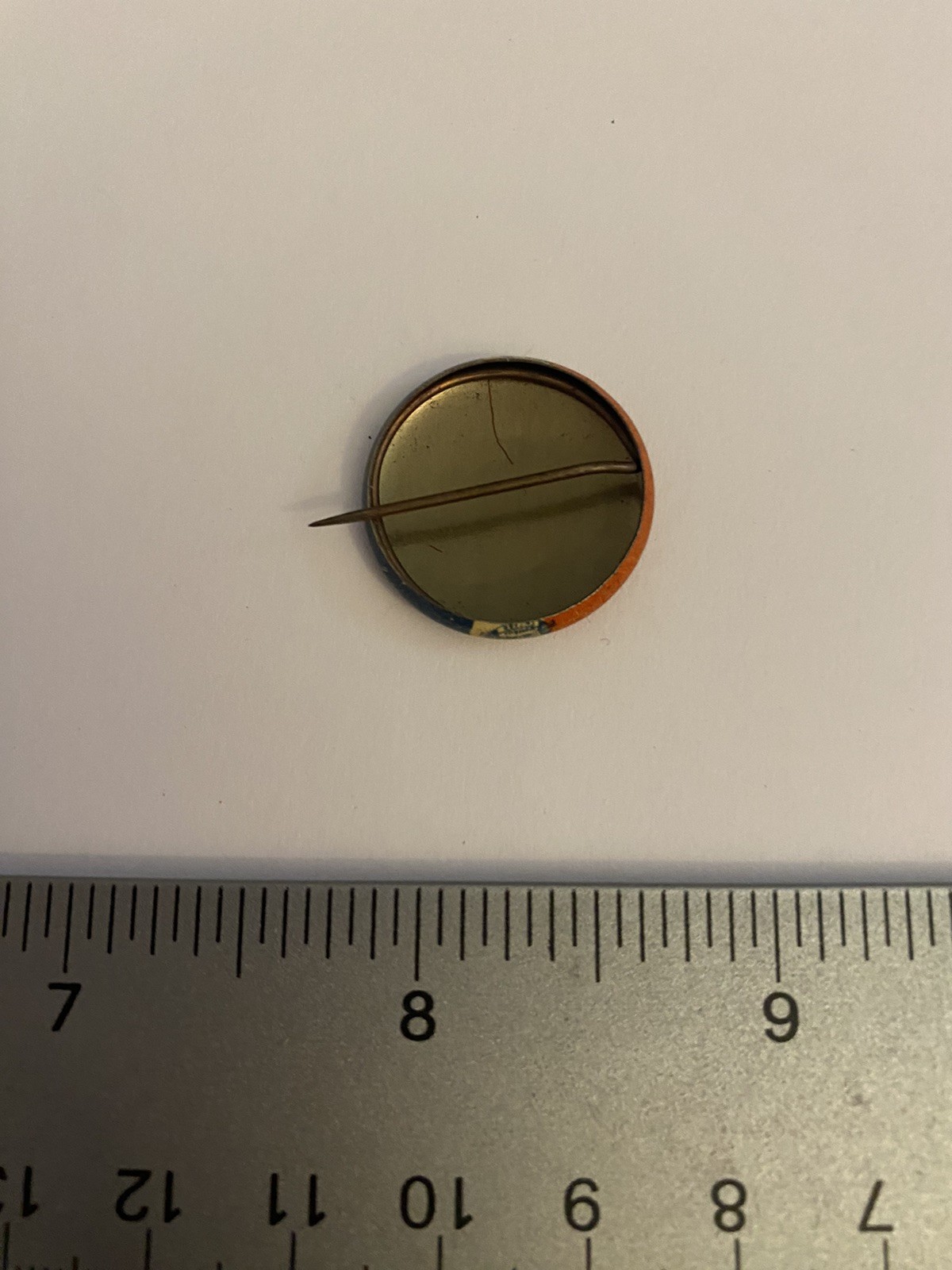 Harriman Pin Back Button P209