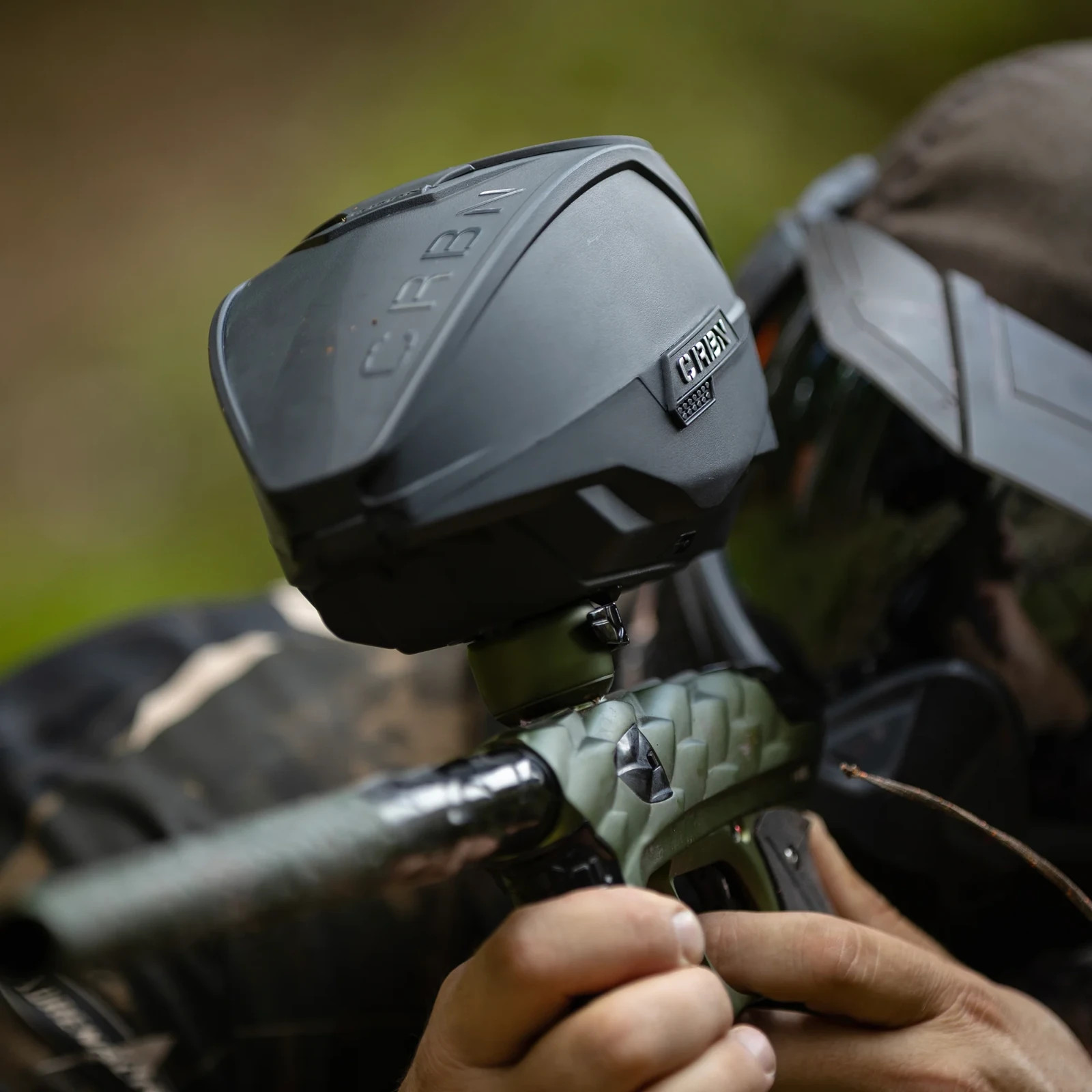 NEW Carbon CRBN DRV Paintball Loader - Black