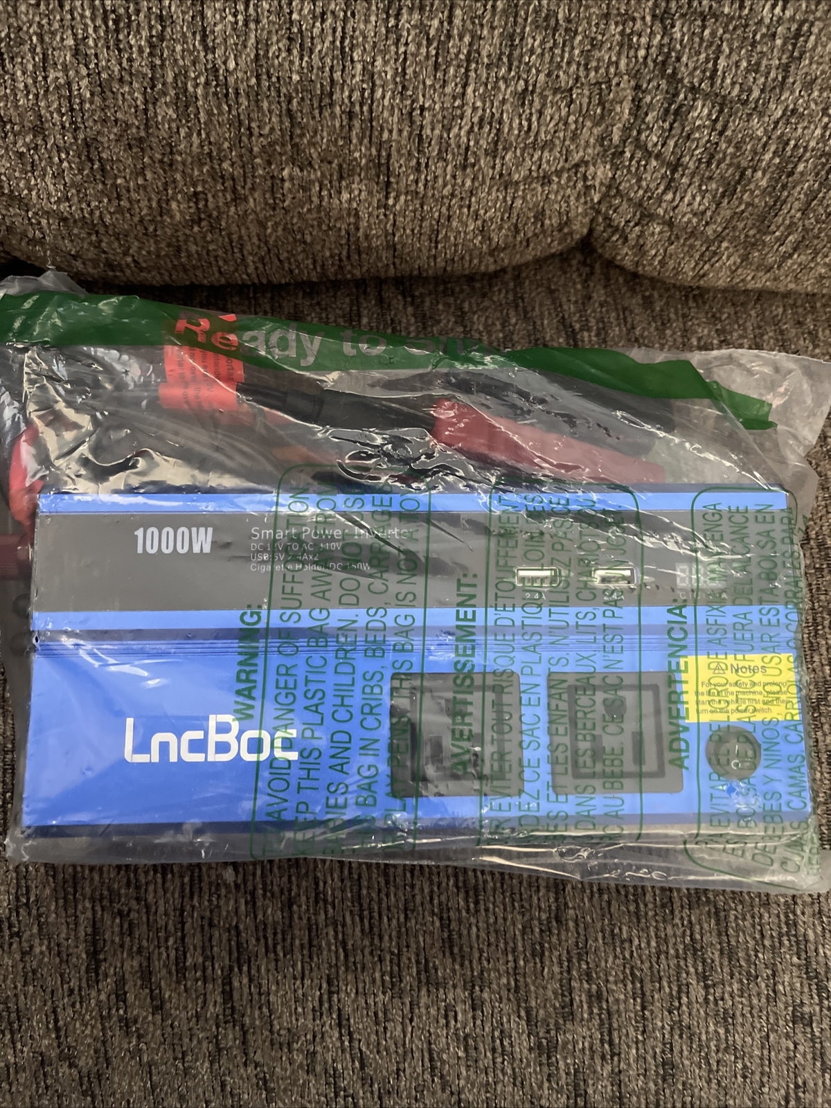 Lncboc 1000w smart power inverter