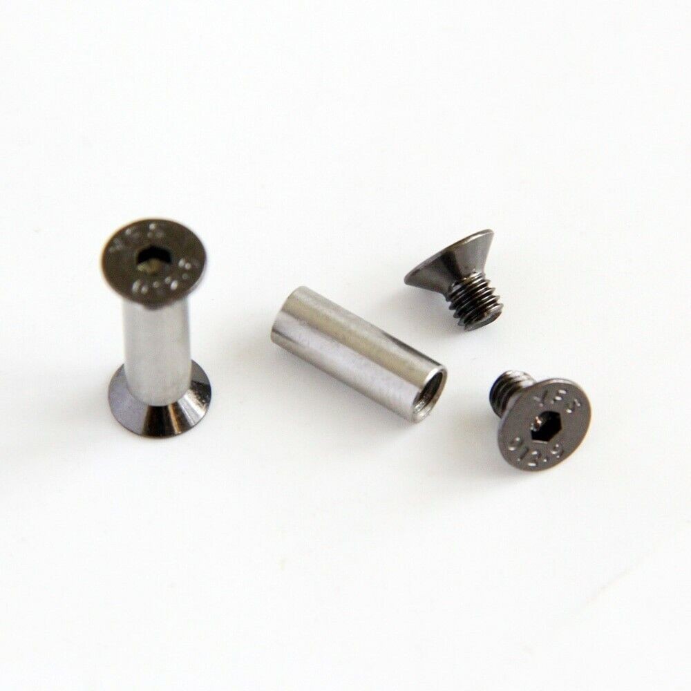 10 PCS Knife Handle Bolt Rivets Scale Screw Fastener Corby Screws Rivets Pins