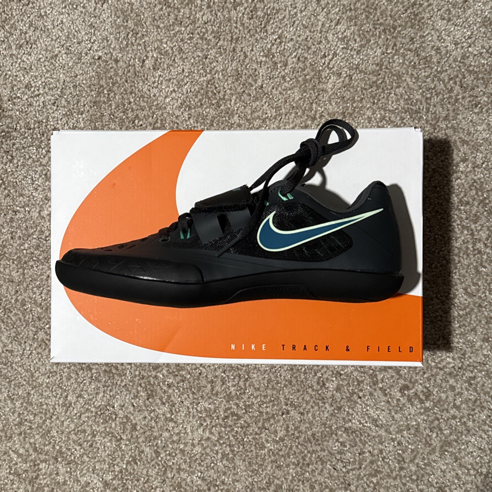 Women’s Size 7.5 Nike Zoom SD 4 Shot Put Shoes Black HQ3487-001