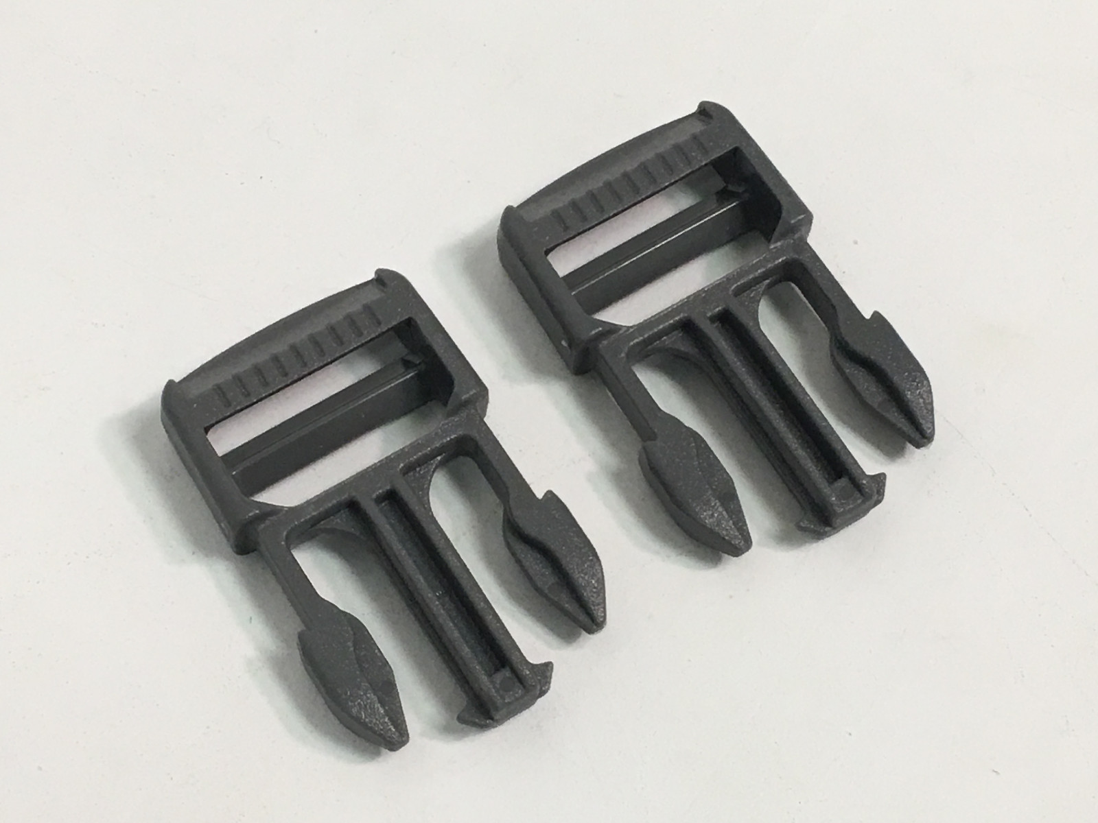 Set of 2 ITW 1" Dual Adjust Buckle GT-1" MALE FG504 ACETAL FOLIAGE Pack Buckle