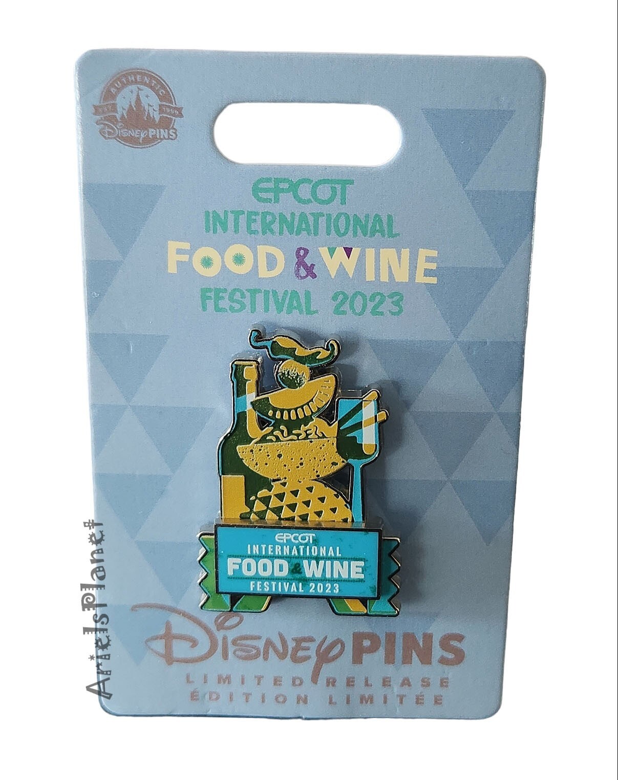 Disney Parks 2023 Epcot International Food & Wine Festival Logo Limited Rel. Pin