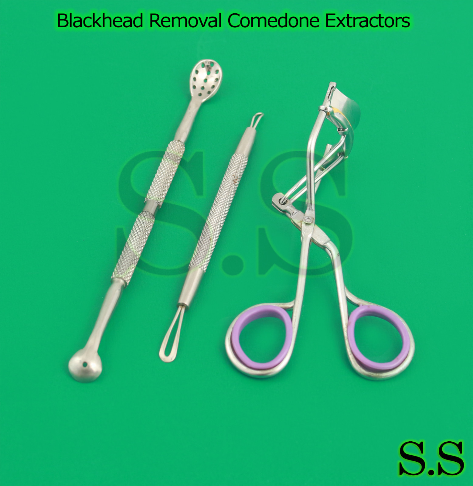 Blackhead Removal Comedone Extractors Acne Pimple Blemish Eyelash Clip BTS-52