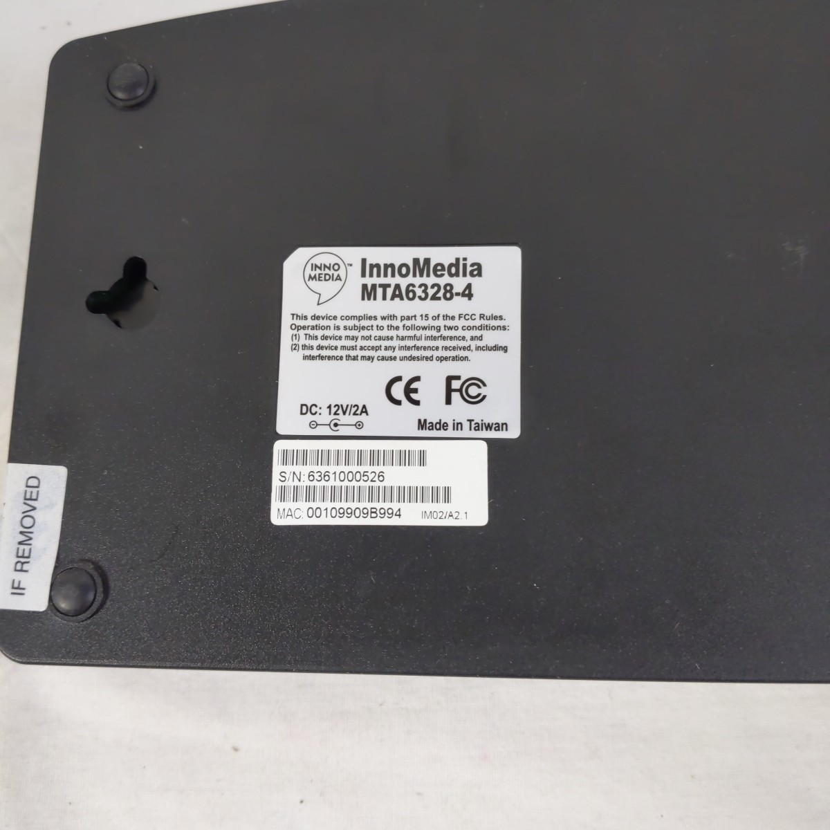 InnoMedia MTA 6328-4 Multimedia Terminal Adapter