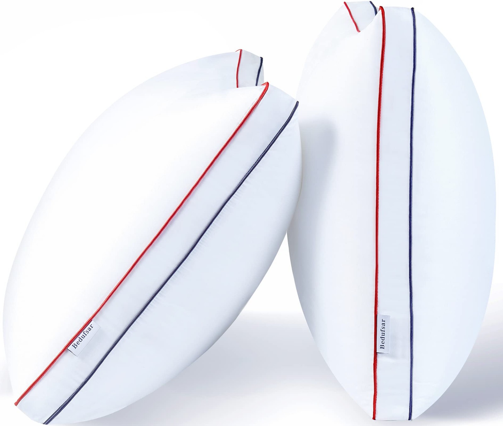 Bed Pillows for Sleeping, Queen Size Pillows Hotel Quality Set of 2, Fluffy a...