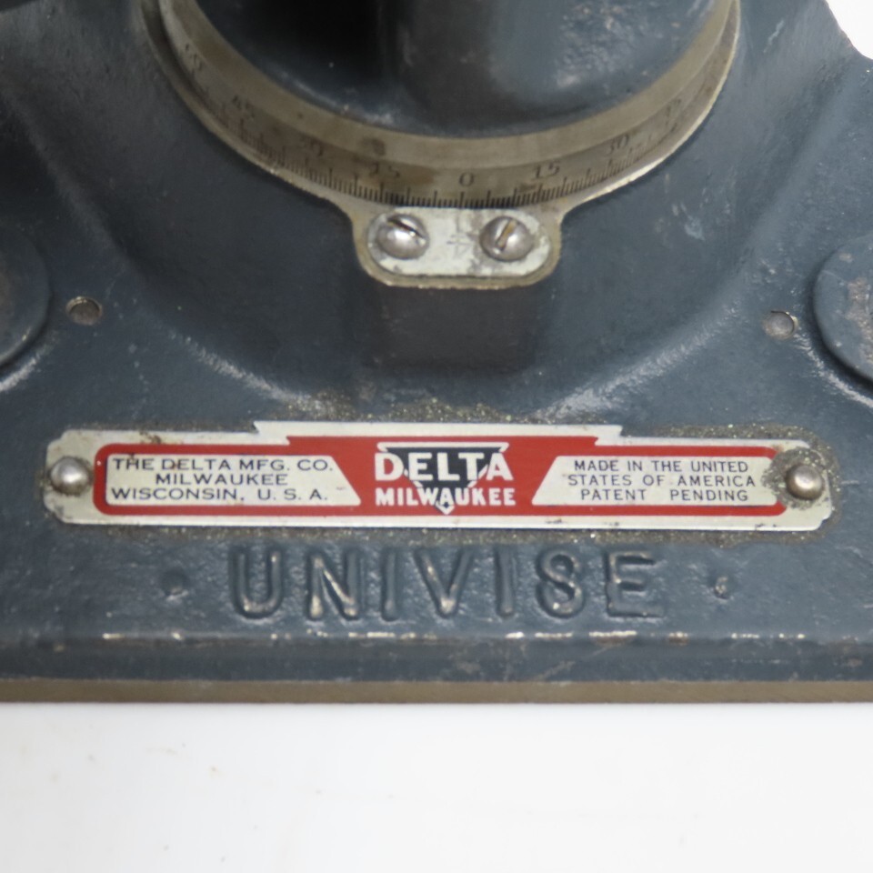 Delta Milwaukee Univise 3 Axis Precision Grinder Vise Base