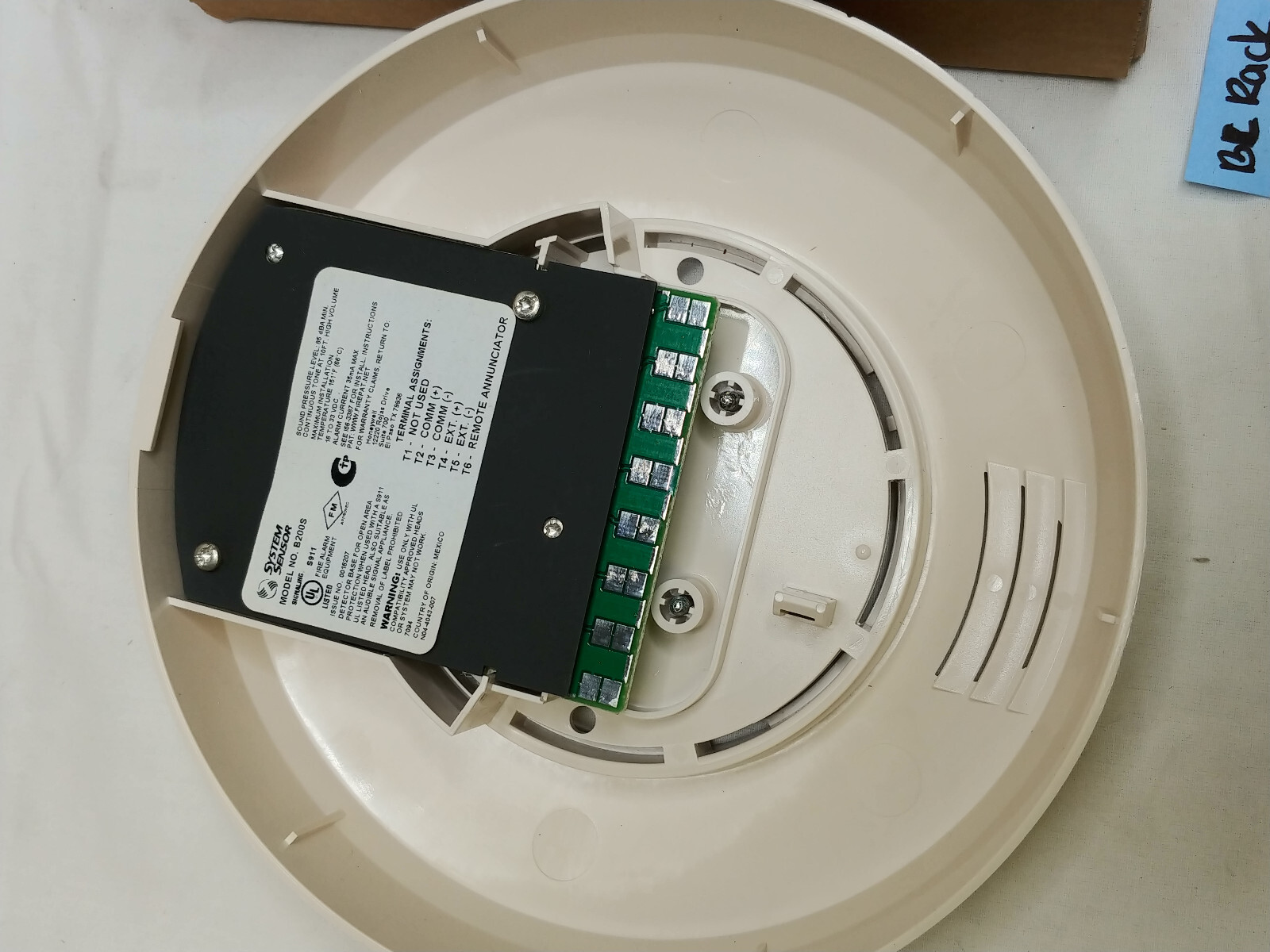 System Sensor B200SR Intelligent Sounder Base