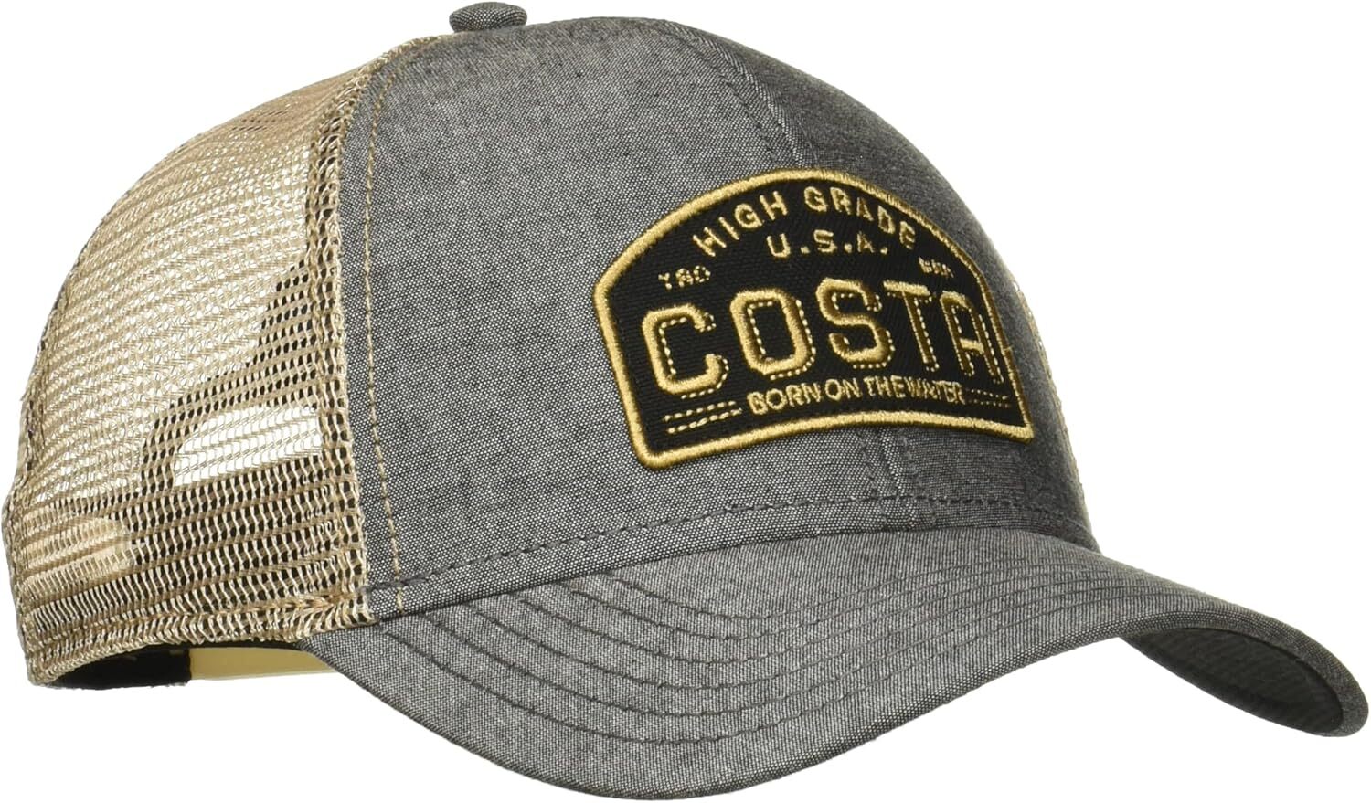 Costa Del Mar Trucker Hat One Size, Gray