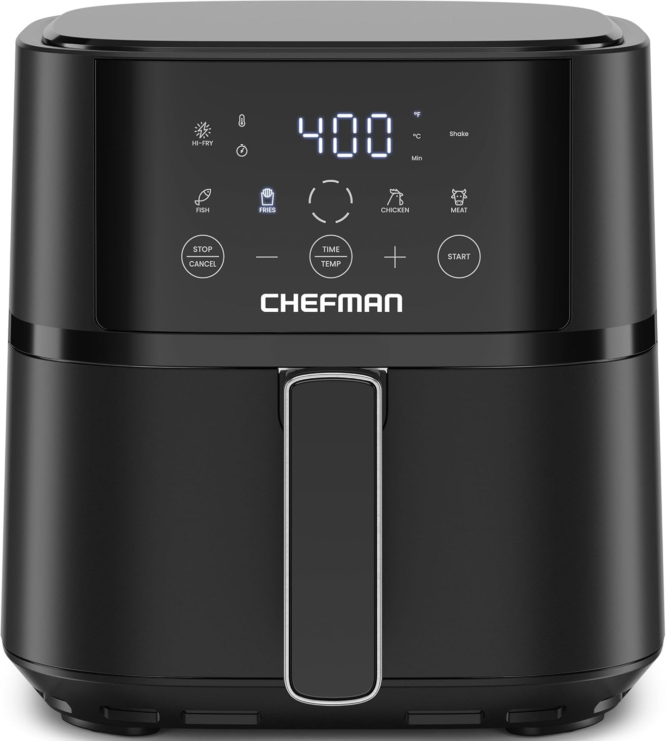 Chefman Air Fryer – 4 QT Compact Airfryer for Quick & Easy 4 Quart, Black