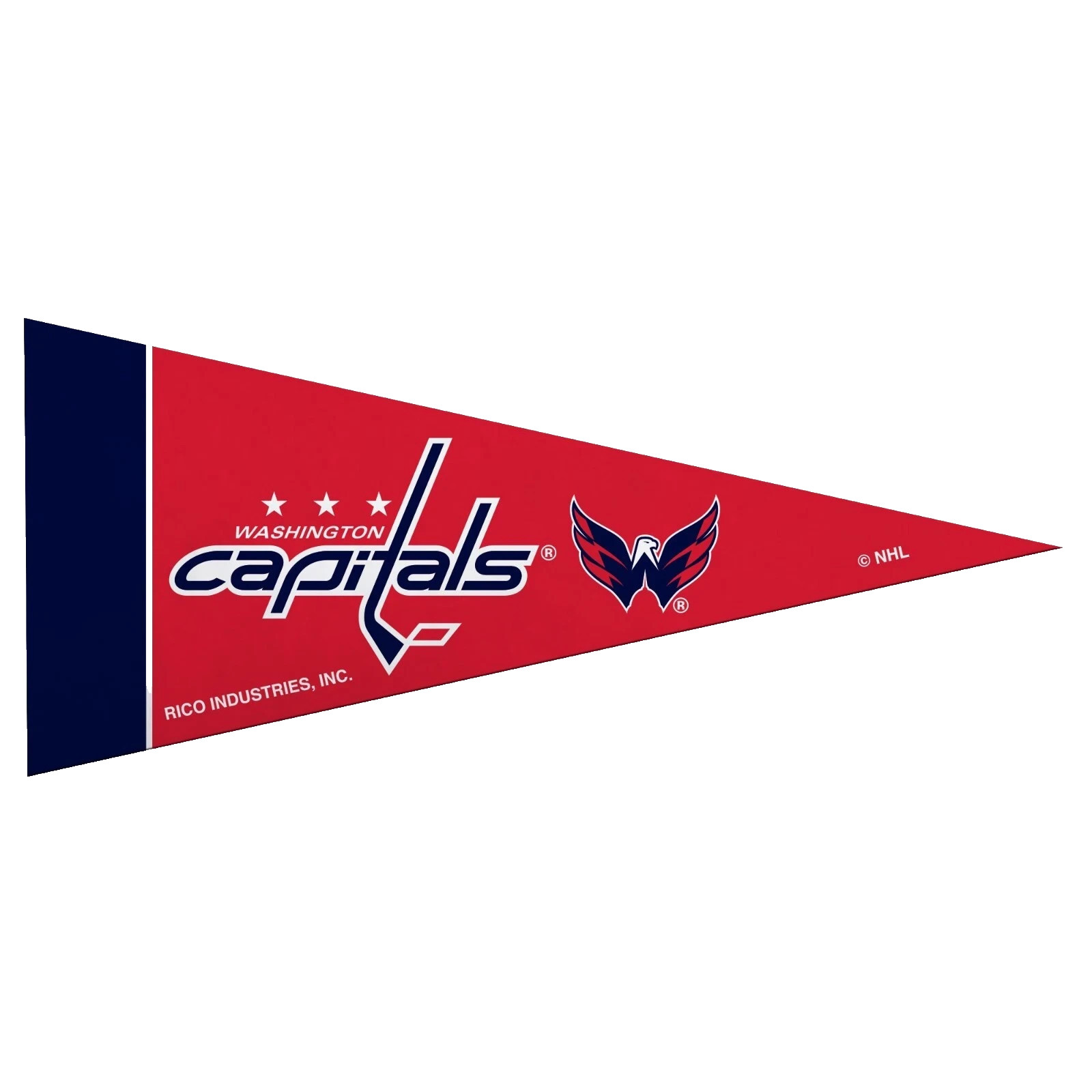 Washington Capitals Mini Pennant 4”x9" NHL Wall Felt Flag Hockey New
