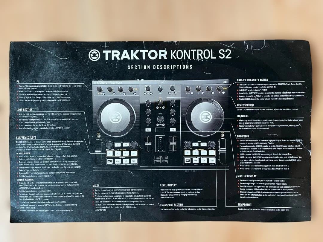 Native Instruments Traktor Kontrol S2 Mk3 DJ Controller #0002