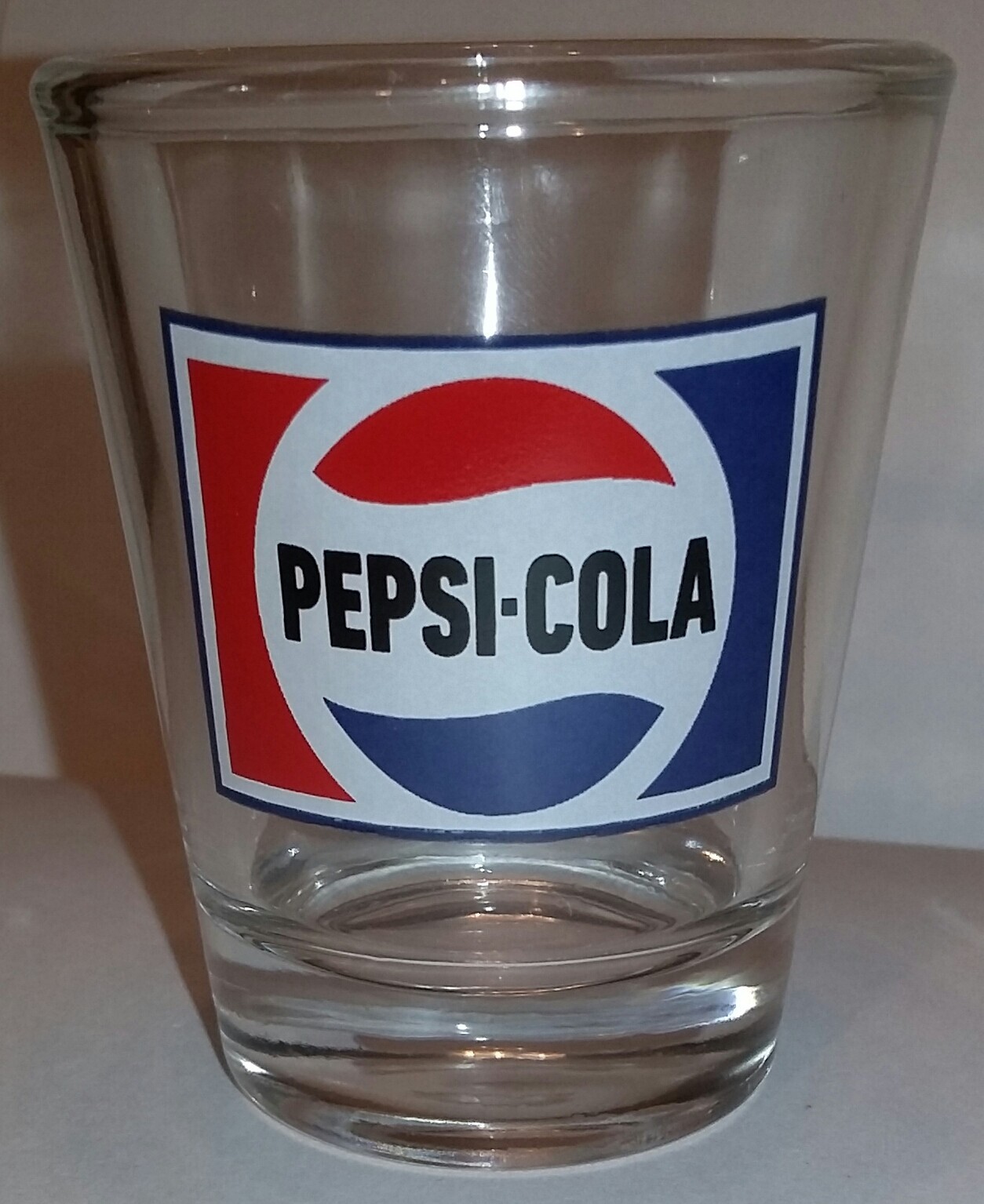 Pepsi Rectangle 1½ Shot Glass