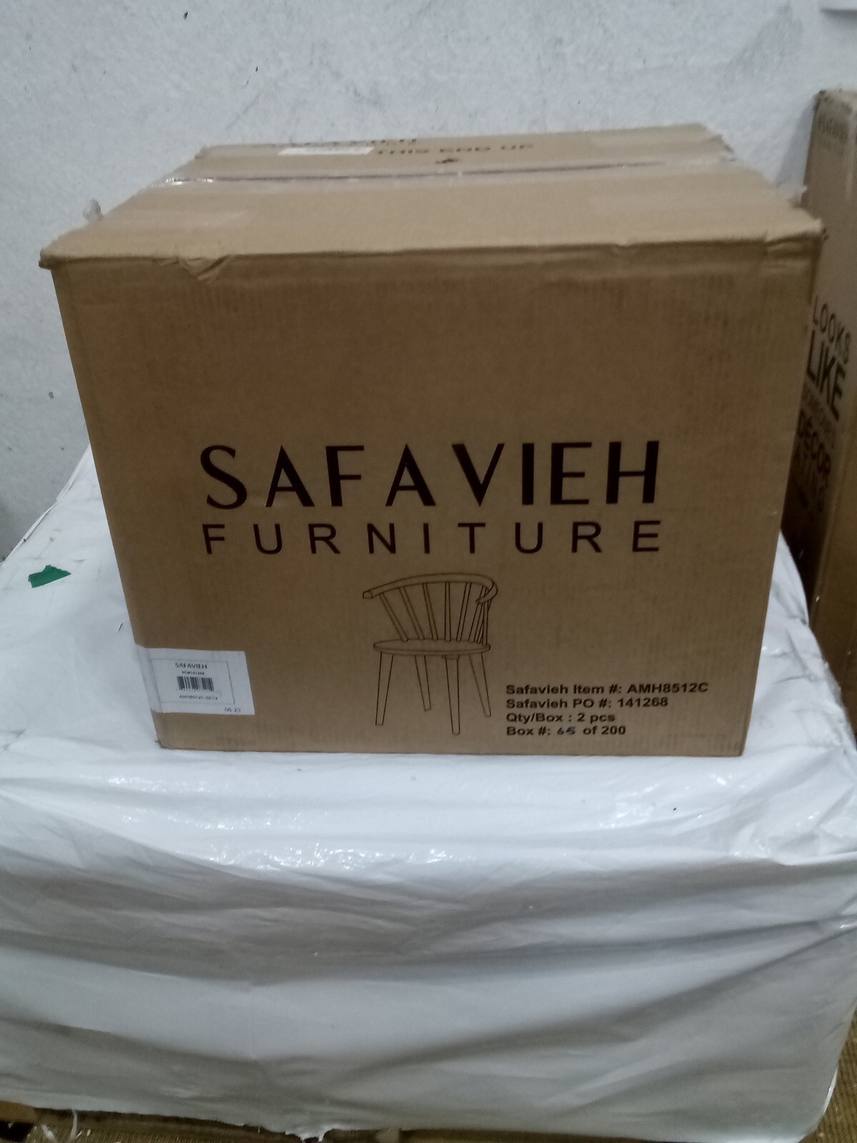 Safavieh BLANCHARD SIDE CHAIR, Reduced Price 2172724624 AMH8512C