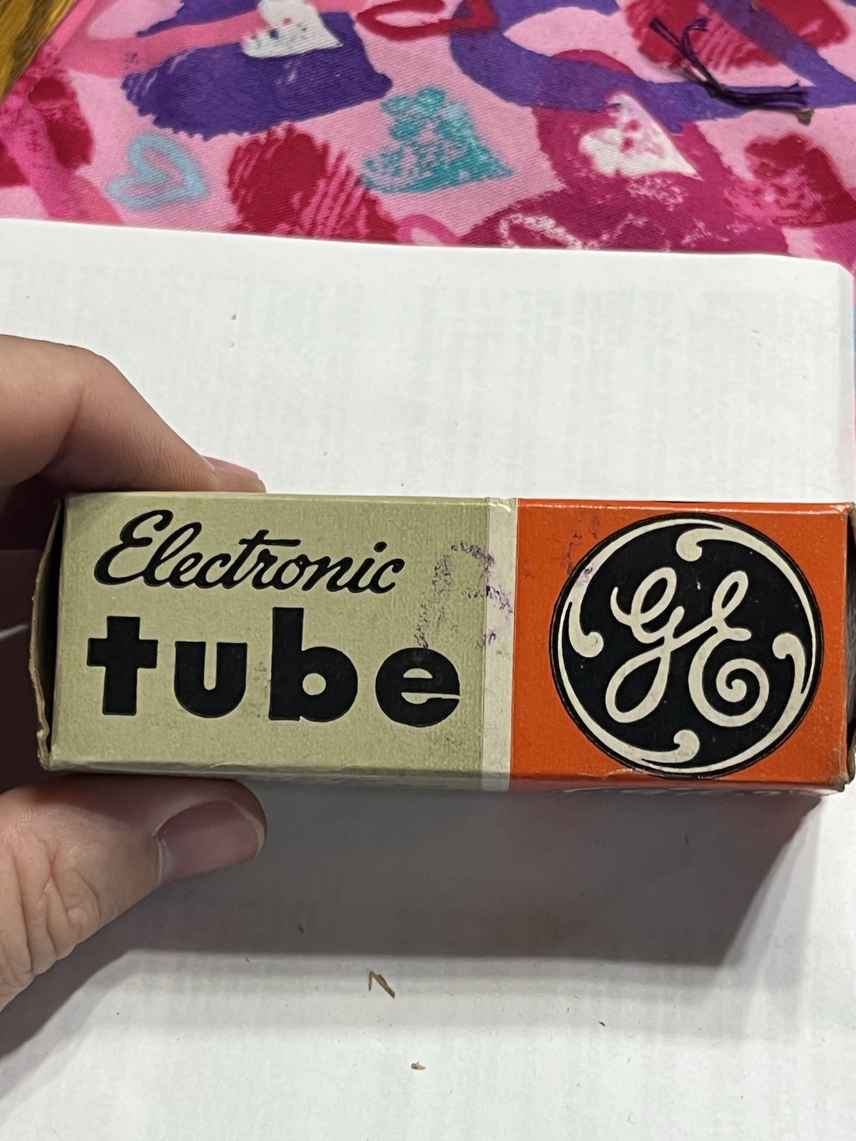 1P40 GE VINTAGE TUBE In Box Not Tested