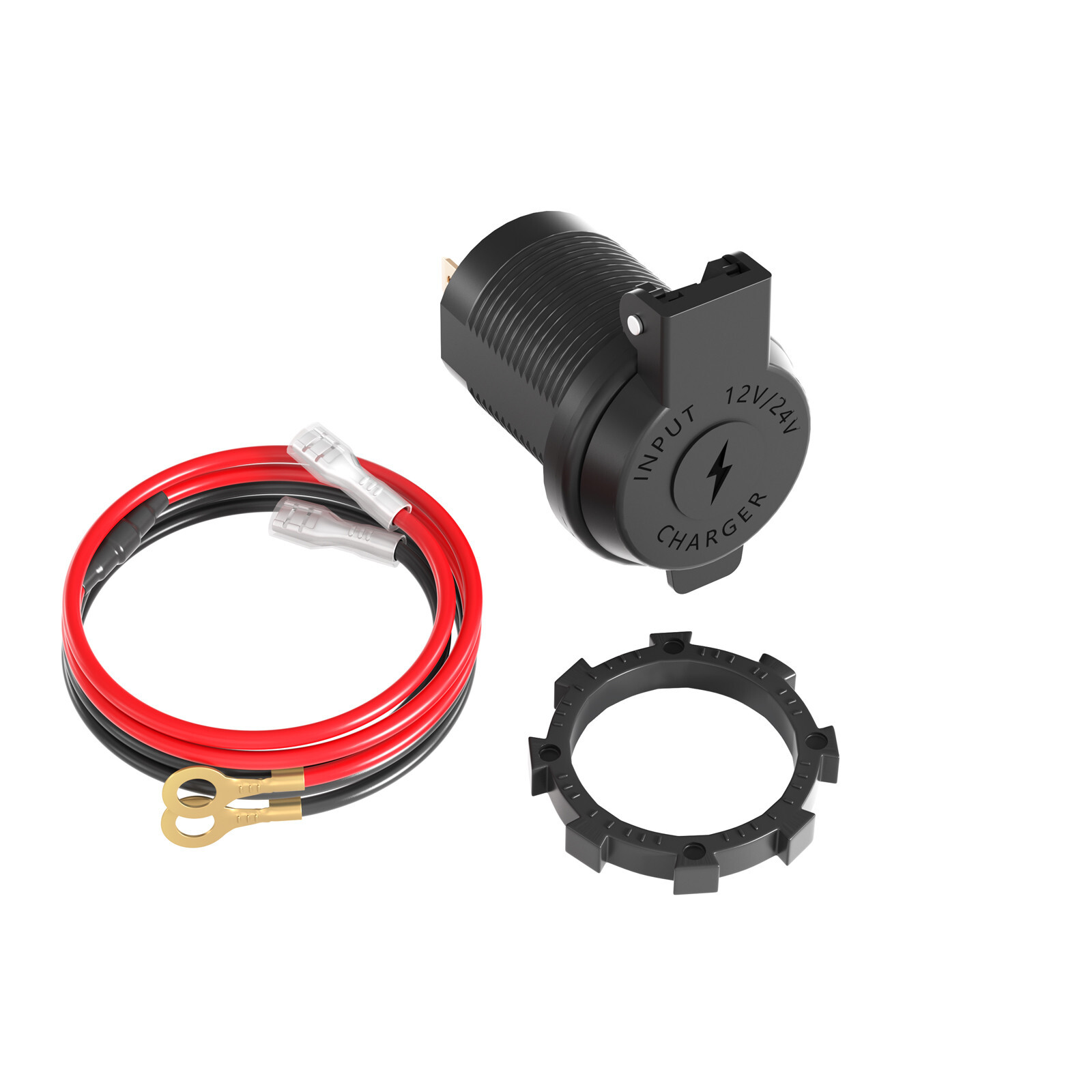 PD USB Fast Motorcycle Charger Adapter for Apple iPhone Samsung Android Phone