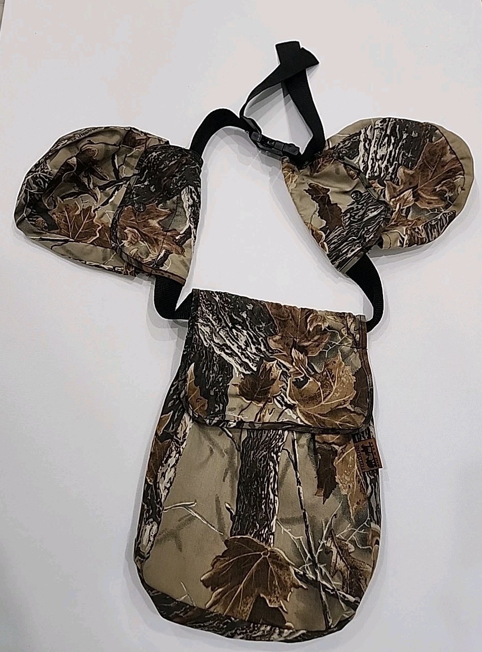 Fieldline Realtree Camo 3 Pouch Game Bag Fanny Belt Waist Hunting Pack USA
