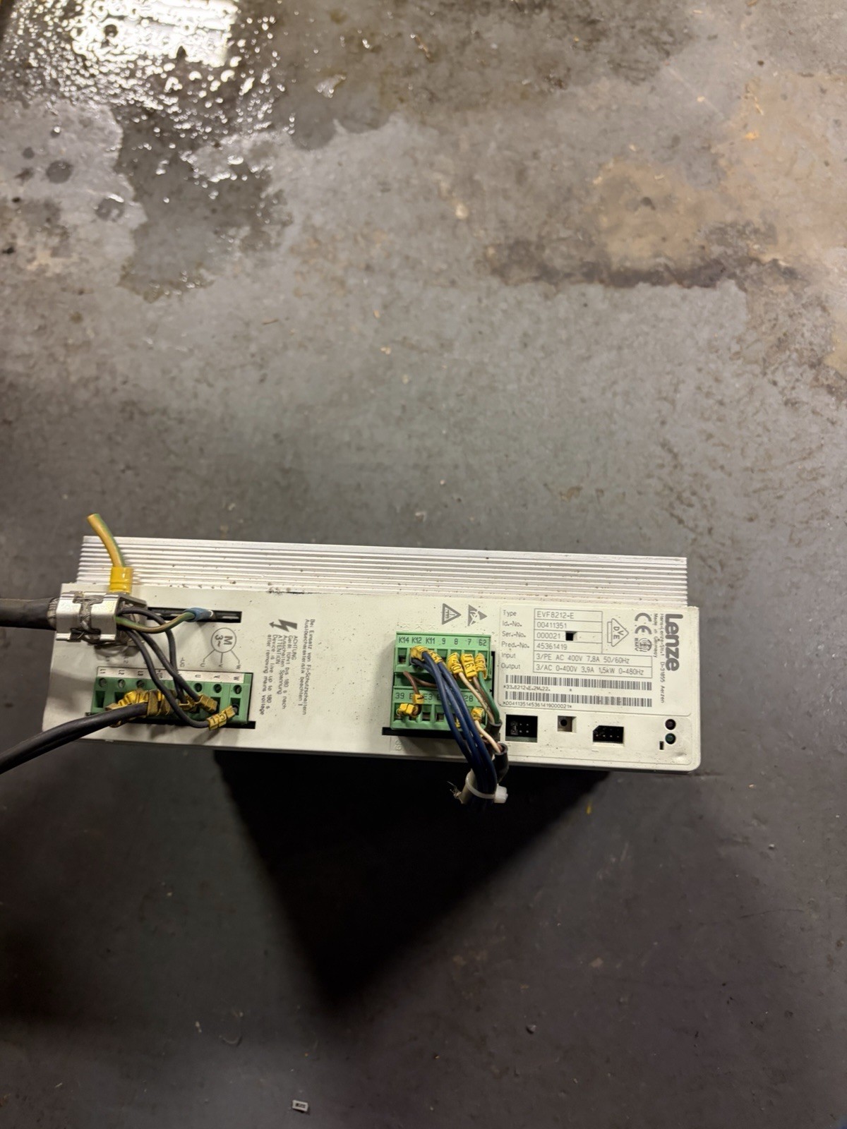 LENZE EVF8212-E Inverter USED