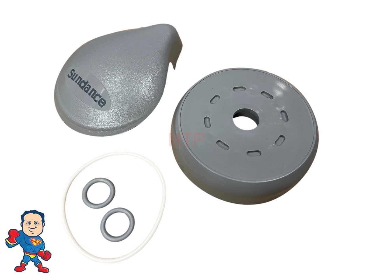 Diverter Valve 4" Kit Sundance® 03-04  Sweetwater 05+ O-Rings Cap Handle Hot Tub