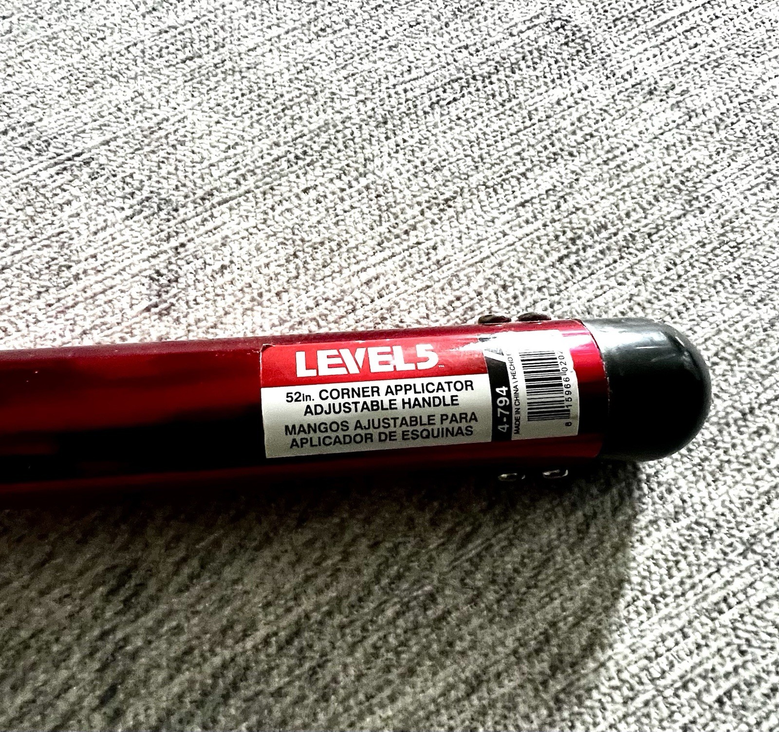 LEVEL5 Drywall Tools 40" - 58" Extendable Corner Applicator Handle | 4-794