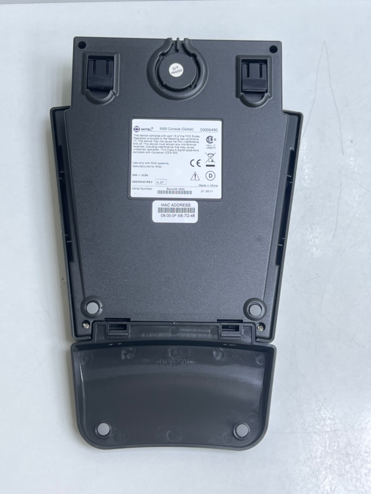 Mitel 5550 IP Console (Global) 50006490 Phone