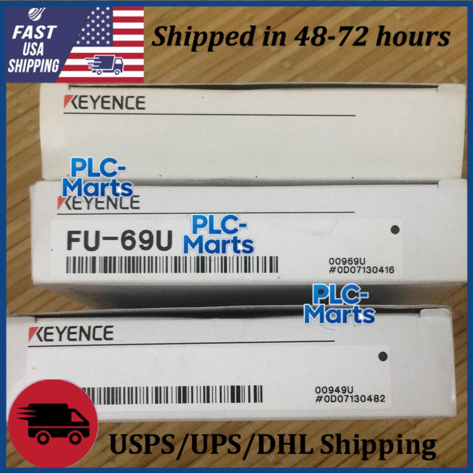 One Keyence FU-69U Fiber Optic Sensor New Free Shipping