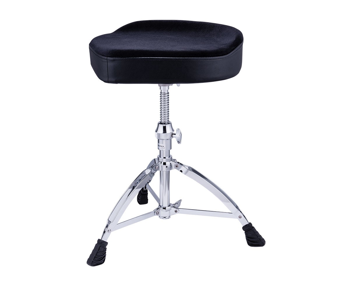 Mapex Saddle Style Drum Throne w/Black Cloth Top - Open Box