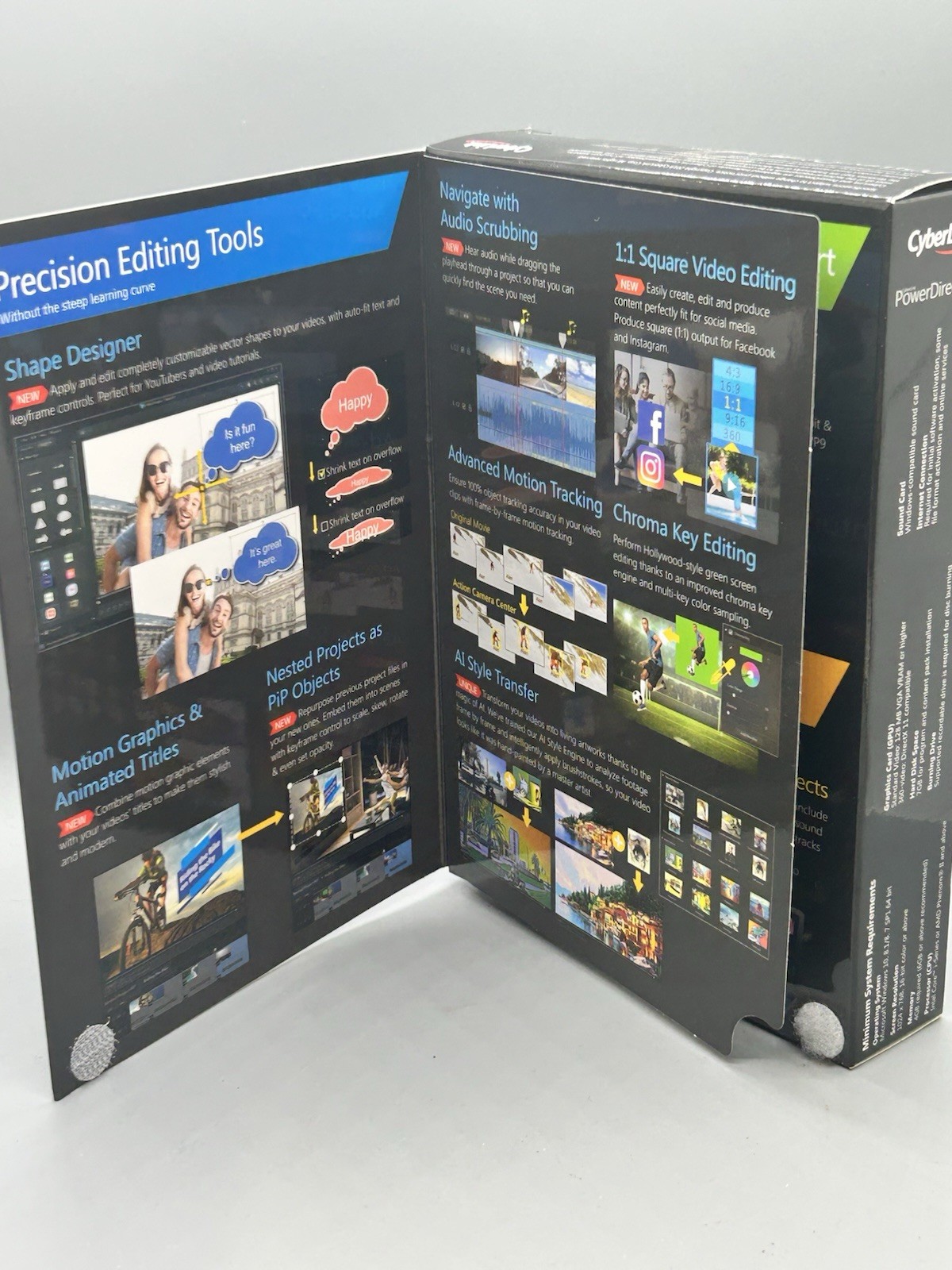 Cyberlink Power Director 365 Create PC Professional Video Editing Software