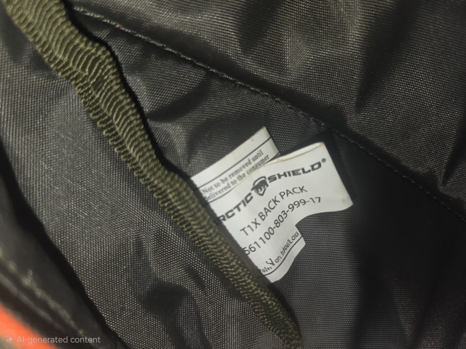 ArcticShield TIX Camouflage Hunting Backpack Polyester Padded Straps