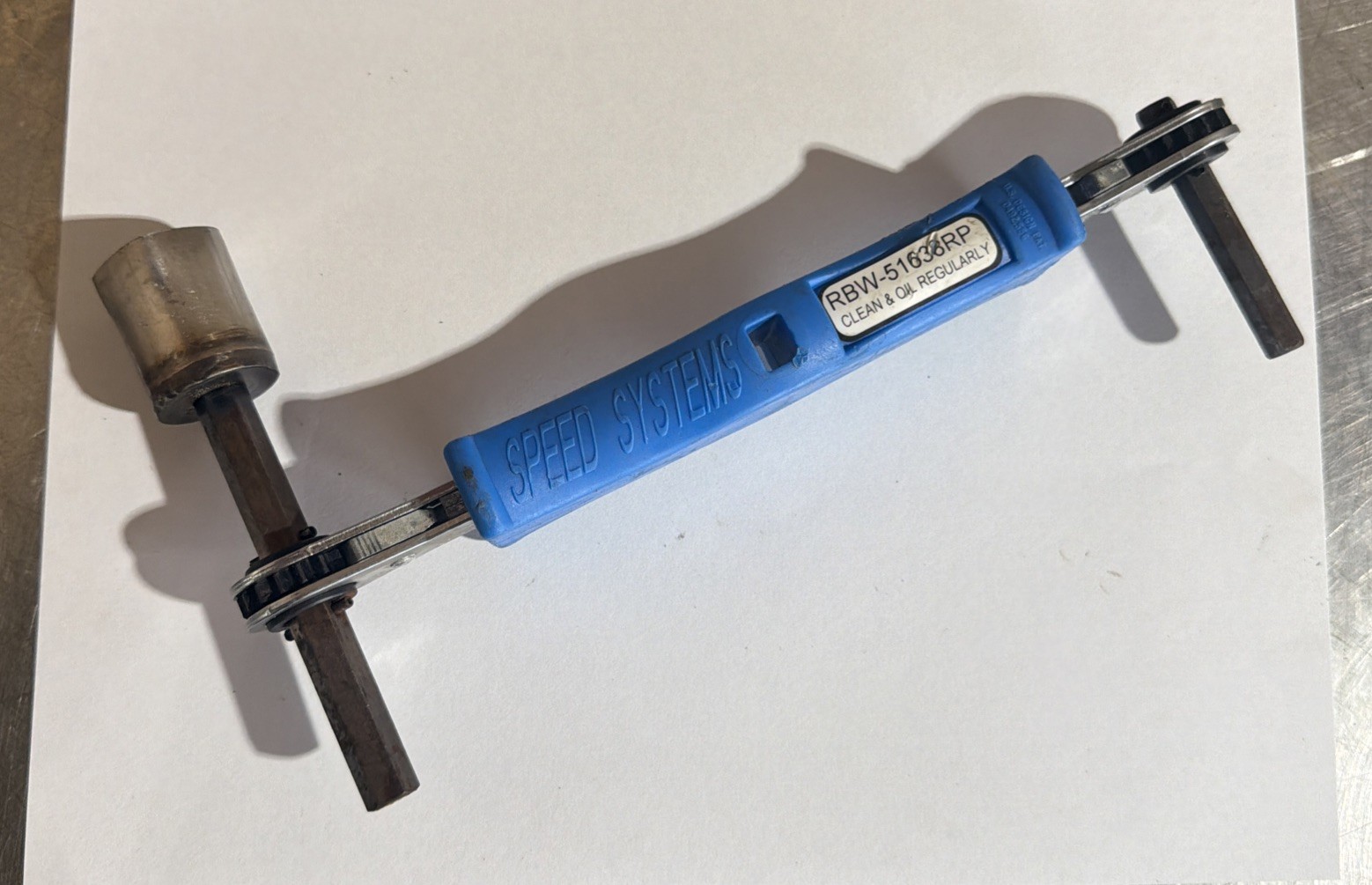 Speed Systems Ratcheting Hex & Penta Box Wrench - RBW-51638RP