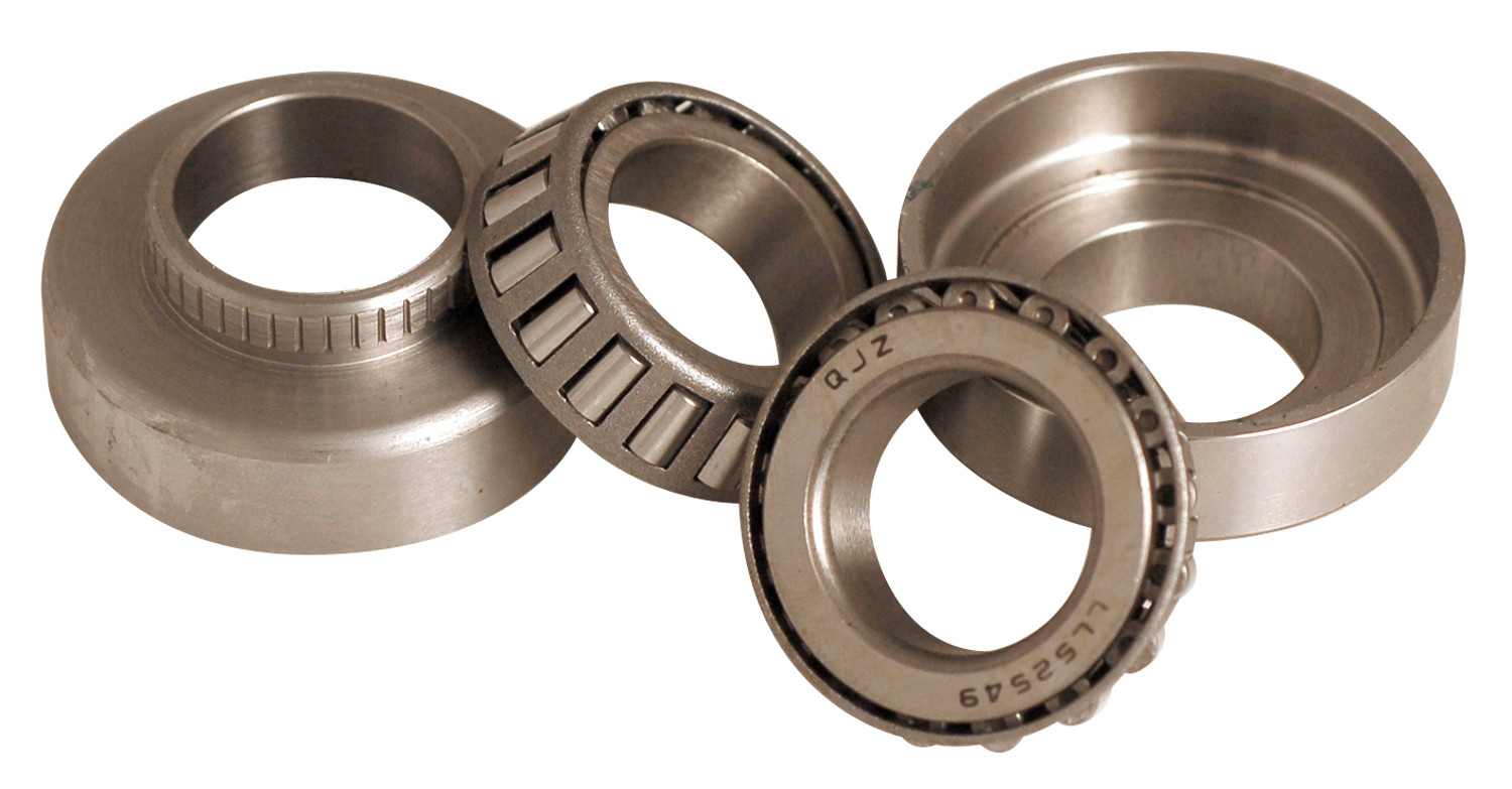 Front Fork Bearings Raw steel. Fits 1955-1965 Eagle.