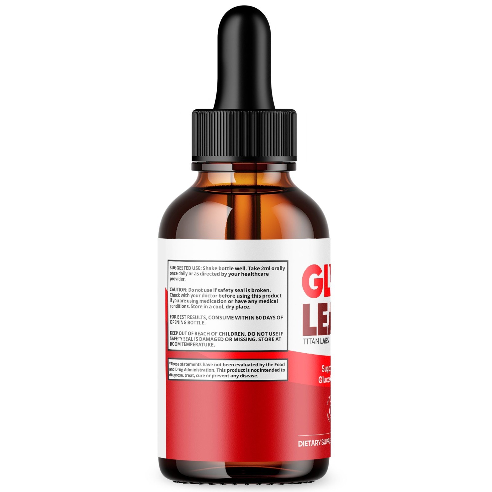 (3 Pack) Glyco Lean Blood Support Drops GlycoLean Vitamin Supplement 90 Servings