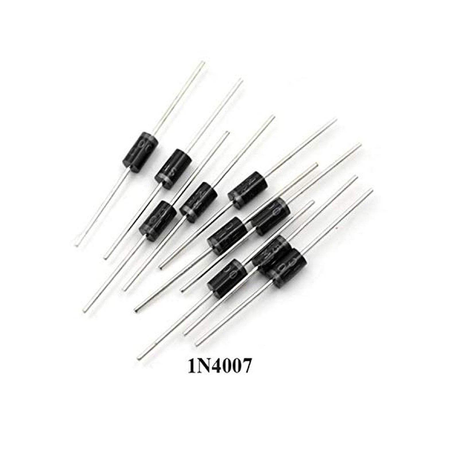 LORESO 1N4007 Diode Pack of 100, General Purpose Silicon Rectifier Diode Axia...