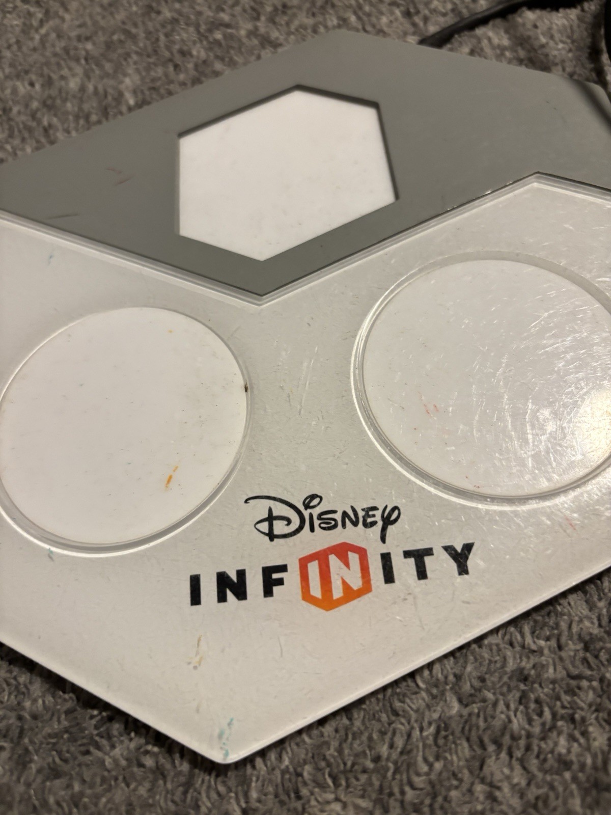 Disney Infinity Base And 9 Figure + 2 Play Set Pieces Lot Set