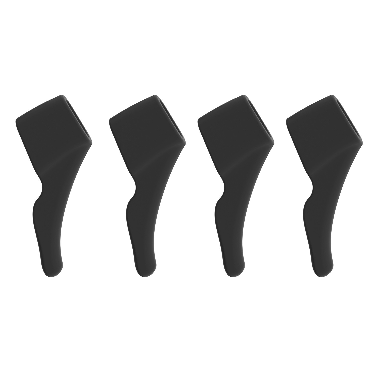 Anti-slip Silicone Ear Grip AI Glasses Eyeglasses Leg Ear Hook Stopper Bracket