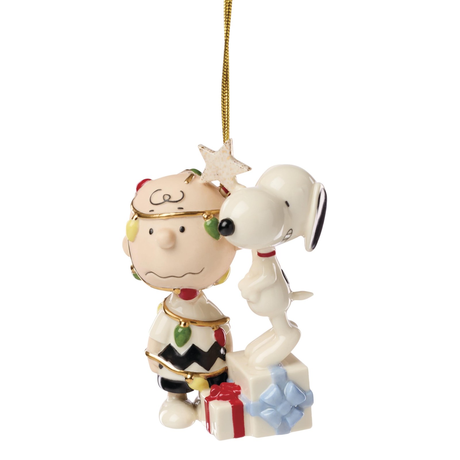 Lenox 897221 Youre a Christmas Tree Charlie Brown Ornament, Christmas, Holida...
