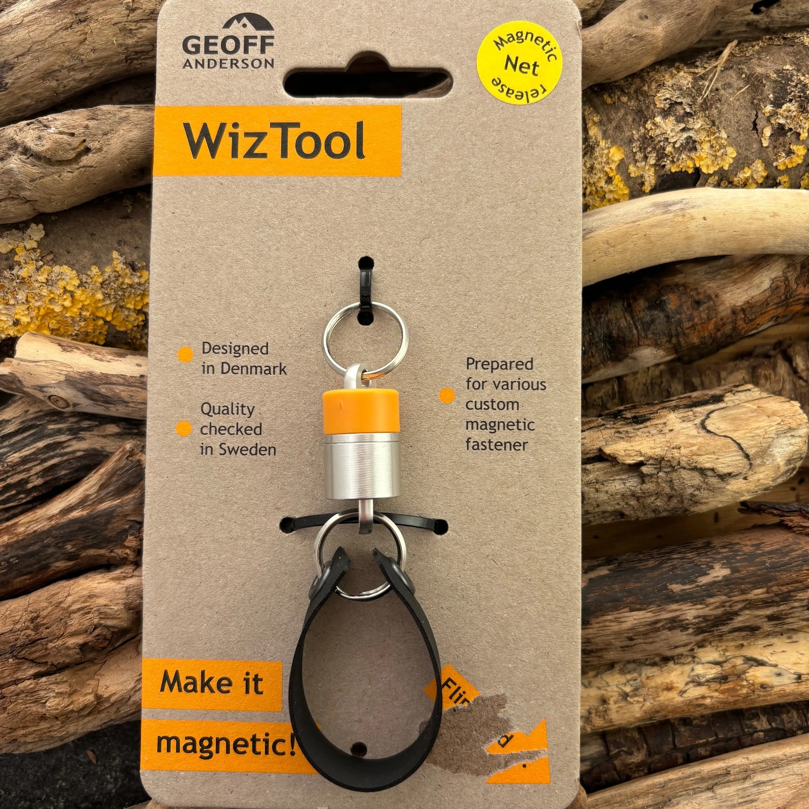 Geoff Anderson WizTool Net Magnet 4kg for easy hadling of your landing net
