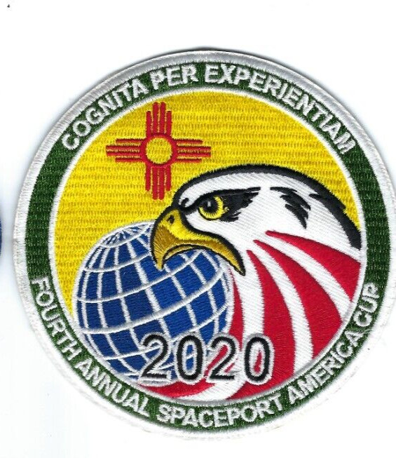 Fourth 4th Annual Spaceport America Cup 2020 patch - NEW!