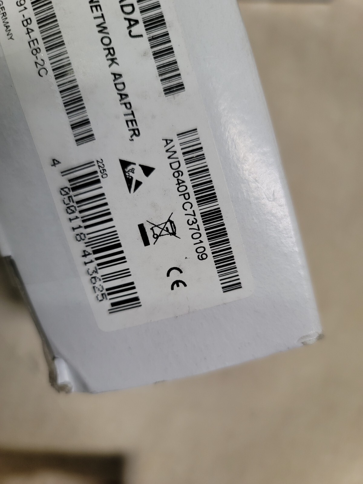 Emerson EPXPNS001-ADAJ Profinet IRT Network Adapter 2 CU NOB