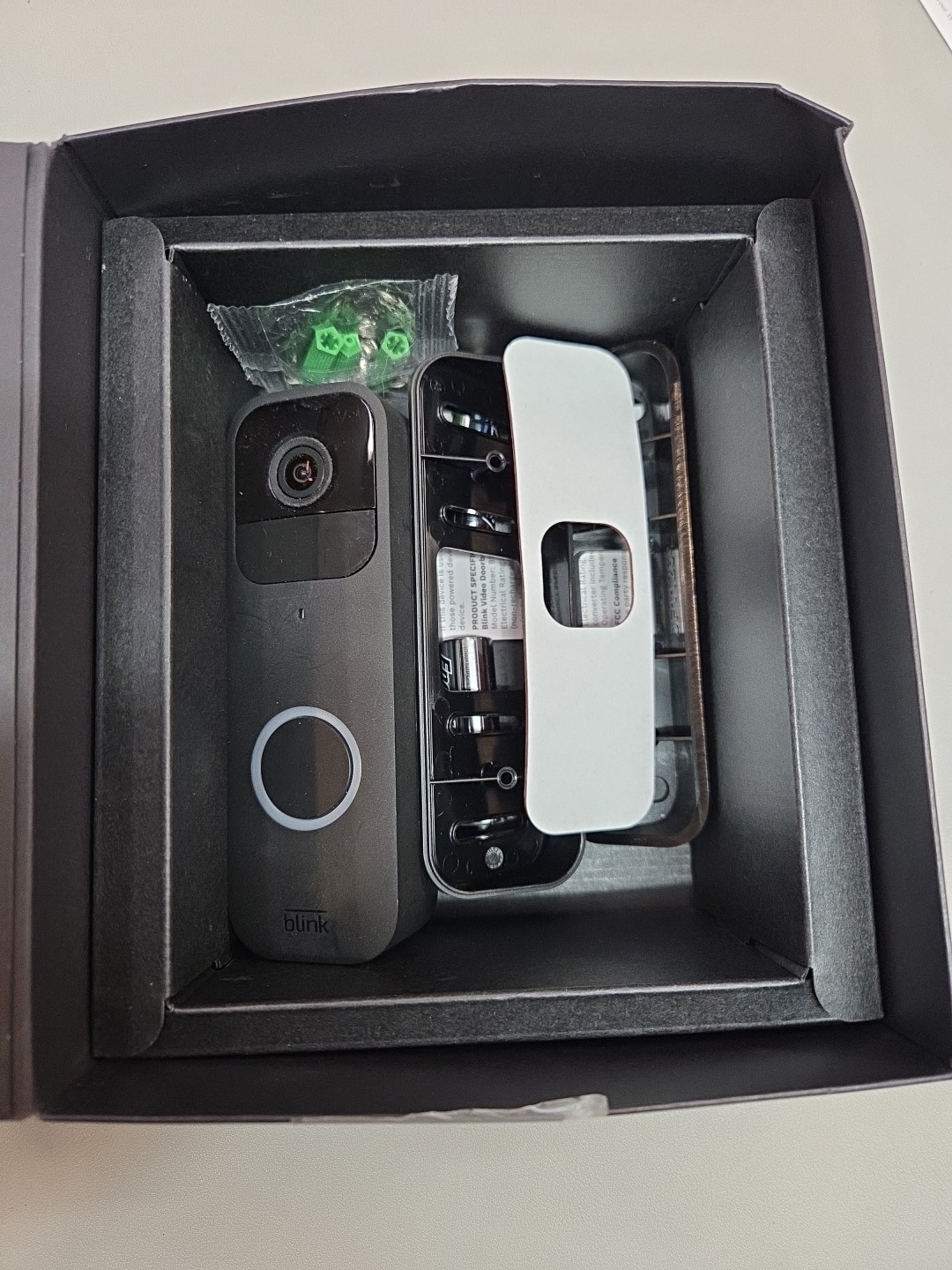 Blink Video Doorbell - Black