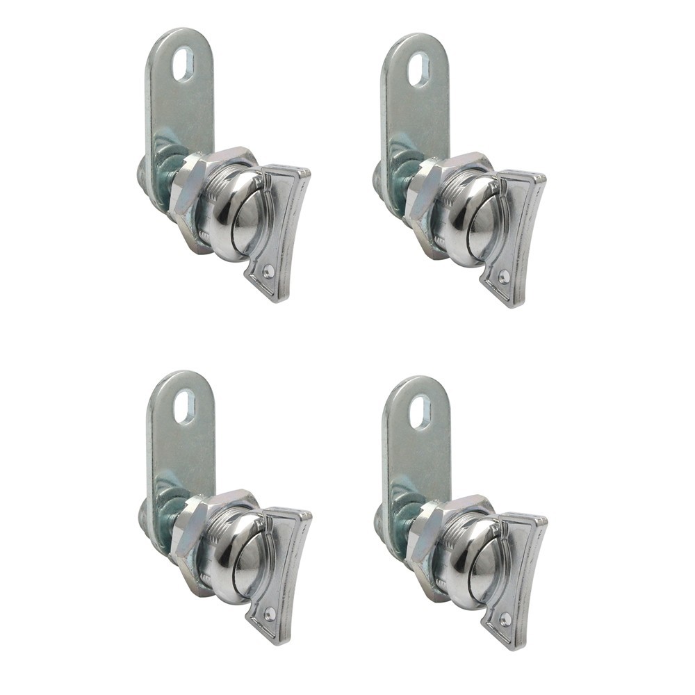 4 Thumb Operated CamLock 5/8” Keyless Replacement Lock for RV Compartment Camper
