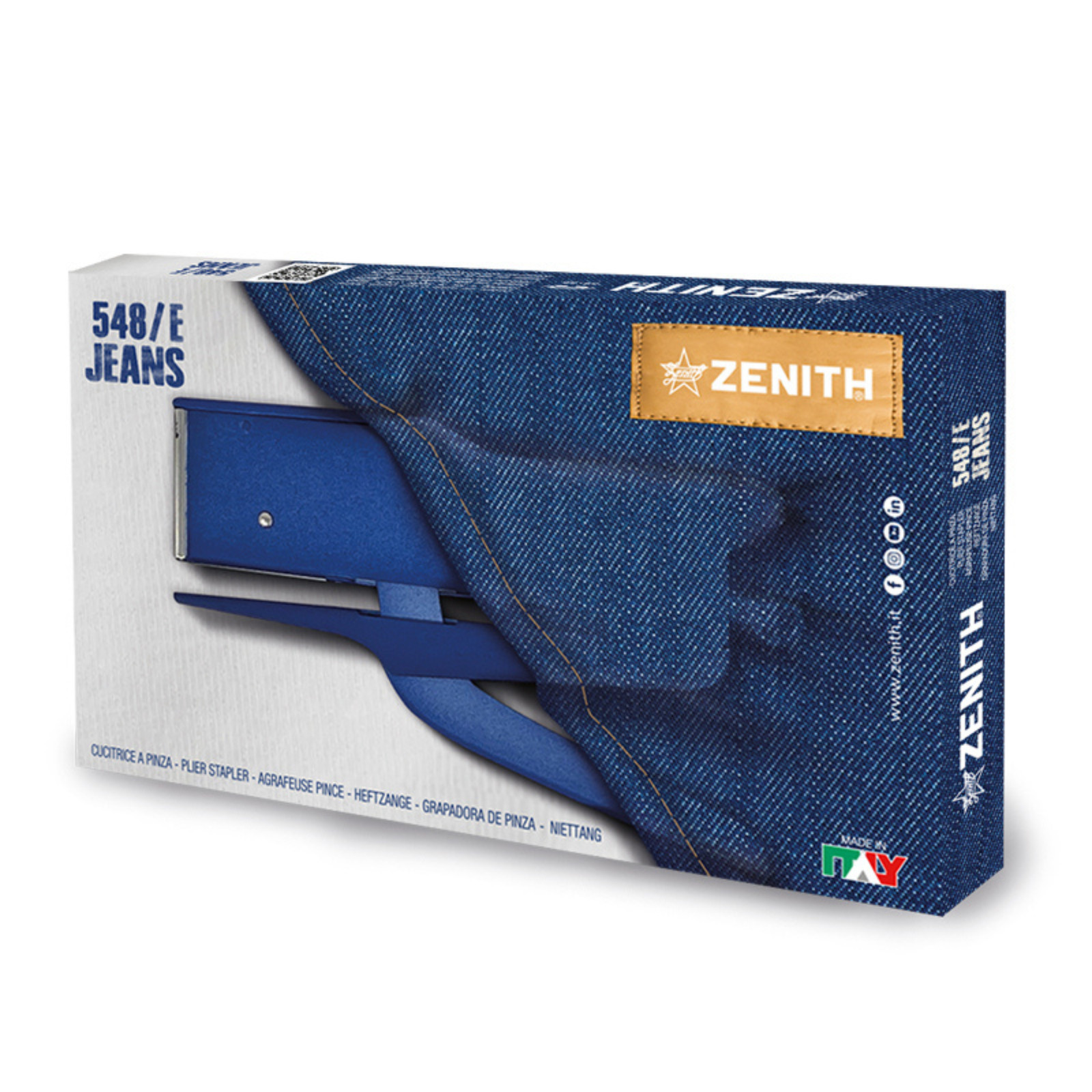 Zenith 548/E Plier Stapler: stapler (Green)