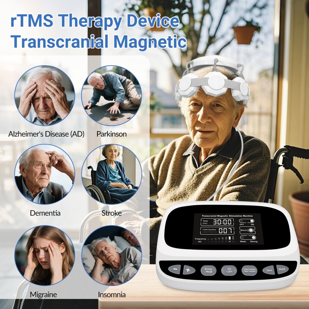 RTMS Transcranial Magnetic Stimulation for Home Medical Use for insomnia stroke