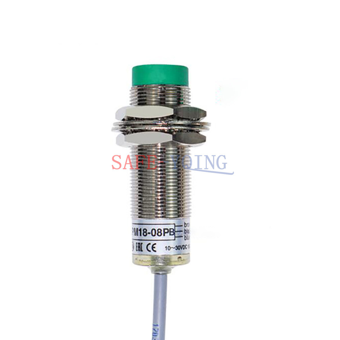 ONE Fotek PM18--08PB 8mm PNP NC DC10-30V Inductive Proximity Sensor New